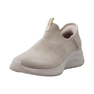 Skechers Women's Ultra Flex 3.0 Smooth Step Trainers, Sports Shoes, Natural, 5 Uk