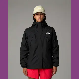The North Face NF0A8BKDJK3 W Antora Rain Jacket - Refit Jacket Damen Tnf Black Größe L