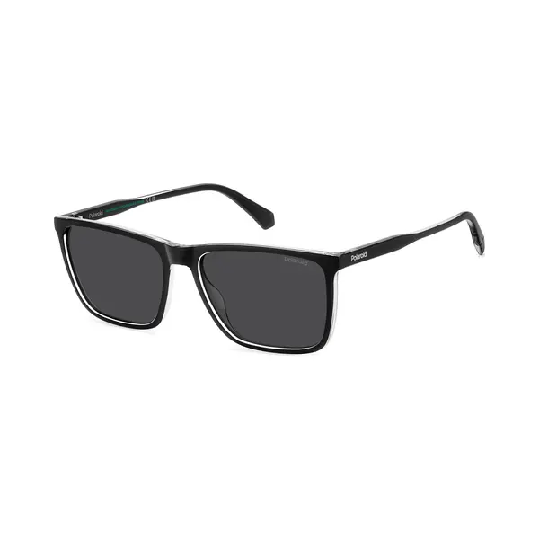 Polaroid Man Polaroid Pld 4180/S 7C5/M9 Sunglasses Polycarbonate Black Grey Squared Polarized thumbnail