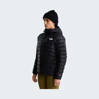 North Face, Vrouwen, Winterjassen, Classic Down Hoodie, Zwart, (M)