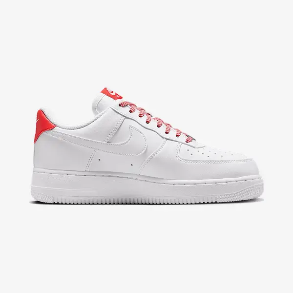 Nike W Air Force 1 '07 Next Nature Sneakers Voor Dames, Wit Crimson Pink Foam, 36.5 Eu thumbnail