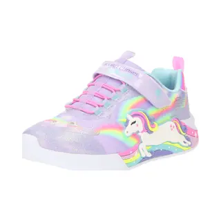 Skechers Sneakers 'Unicorn Chaser' Turquoise / Geel / Lavendel / Lichtroze