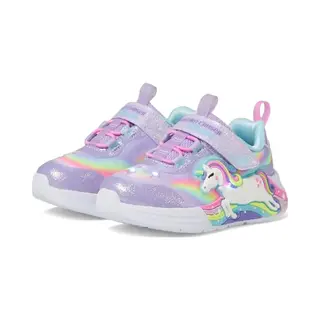 Skechers Sneakers, Sportschoenen Voor Meisjes, Lavender Sparkle Mesh Multi Trim, 26 Eu