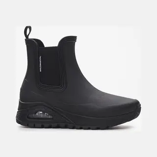 Skechers Dames Street Uno Rugged Dancing N The Rain Sneakers 177183 Bbk Zwart