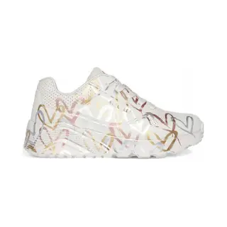 Skechers For Woman/girl. 314067L Trainers Uno Lite Metallic Love Beige (27), 3 To 5 Cm, Laces, Casual, Children's Fashion