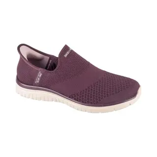 Skechers Women's Virtue Sleek Sneaker, Burgundy, 8 Uk