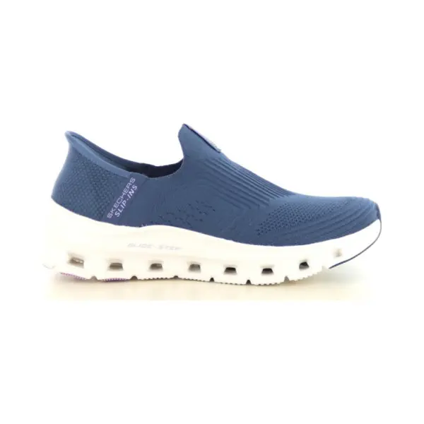 Skechers Women's Glide-Step Pro Everyday Citizen Slip-On Sneakers, Navy Knit/Blue Trim, 6 Uk thumbnail