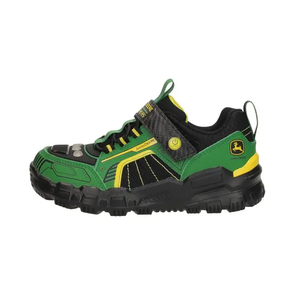 Skechers Boy's Adventure Track Rugged-Brights Sneakers, Green Synthetic/Black Textile/Yellow Trim, 13 Uk Child thumbnail