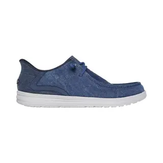 Skechers Men's Melson Coronado Sneaker, Denim Canvas, 7 Uk