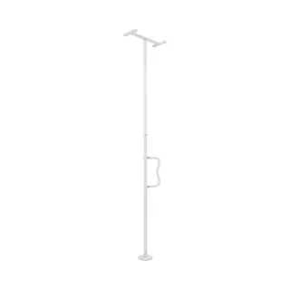 Vevor Veiligheidsbeugel Handgreep Vloer Plafond 136kg Plafondhoogte 305cm Wit