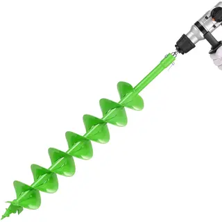 Vevor Grondboorpaalboor Grondgatboor Tuinboor Voor Boormachine 12x79cm