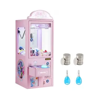 Vevor Greifautomat, Greifer, Mittelgroßer Spielautomat Mit Licht & Ton, Präzisionsstahlklaue Mit Verstellbarem Griff Für Plüschtiere,