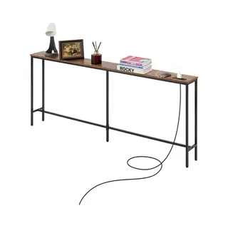 Vevor Smalle Consoletafel Entreetafel Stopcontacten Woonkamer Hal 180CM