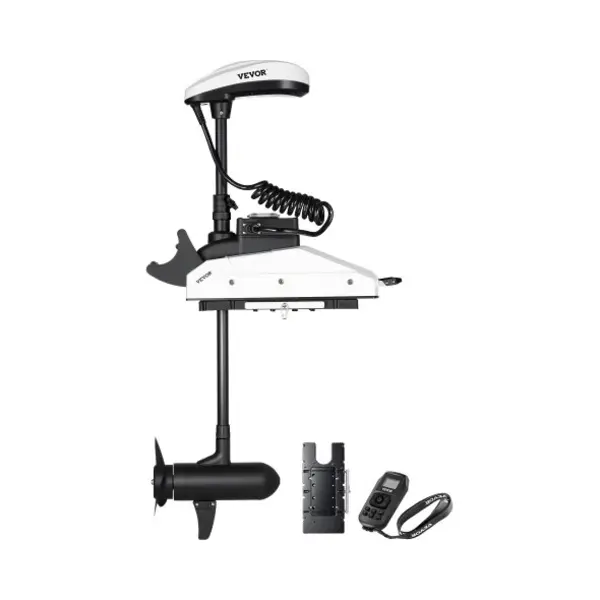 Vevor Elektrische Buitenboordmotor 25kg 12V Stuwkracht Trollingbootmotor 915mm thumbnail