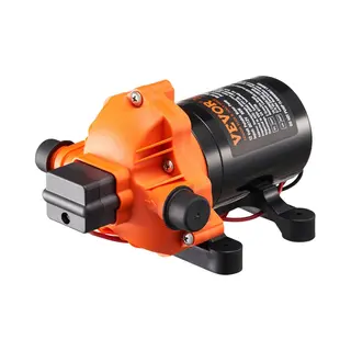 Vevor 12v Membraanpomp 3gpm 11, 36l/Min 3-Kamer Waterpomp Drukschakelaar