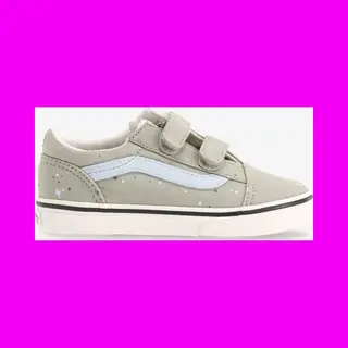 Vans Old Skool Sidestripe Shoes Beige Blue Baby - 25