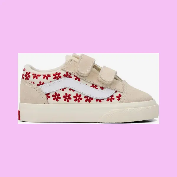 Vans Old Skool V Sneakers Met Klittenband thumbnail