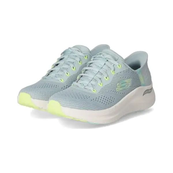 Skechers Baskets Arch Fit 2.0 Easy Chic Pour Femme, Bleu, 38 Eu, Bleu, 38 Eu thumbnail
