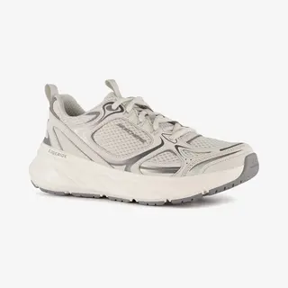 Skechers Edgeride Damessneakers, Duraleather Grijze Mesh-rand, 39 Eu