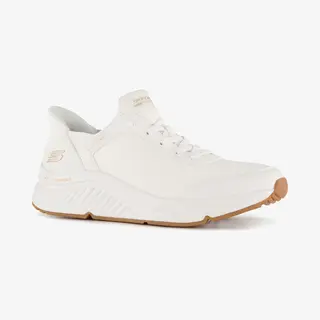 Skechers Slip-ins, Bobs Arch Comfort Dames Sneakers Wit - Maat 41 - Uitneembare Zool