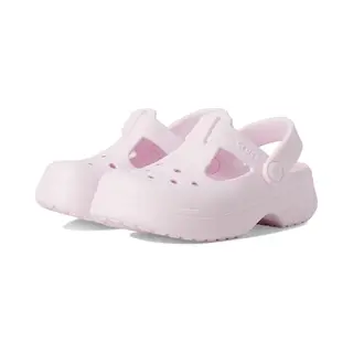 Crocs Uniseks Classic Mary Jane Clog T Klomp Voor Kinderen, Melkroze, 25/26 Eu