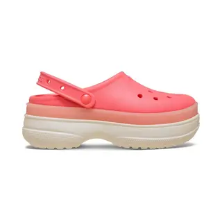 Crocs, Unisex, Pantoffels, Classic Frosted Stacked Clog, Roze, (39)