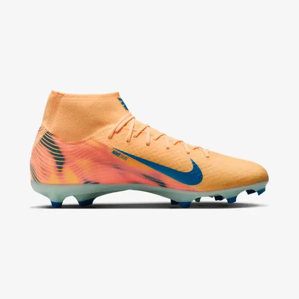 Nike Men's Superfly 10 Fg Lace-Up Mid Top Boots - Orange - Size, 10 45 thumbnail