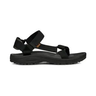 Teva For Man. 1017419 Winsted Sandal Black (43), Fabric, Flat, Casual, Beachwear