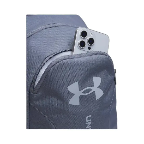 Under Armour Ua Hustle Lite Backpack-Gry Unisex Rugzak - Castlerock - Steel thumbnail