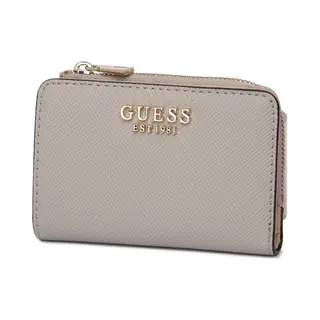 Guess Portemonnee Laurel Ii Slg Zip Around Card Case Taupe