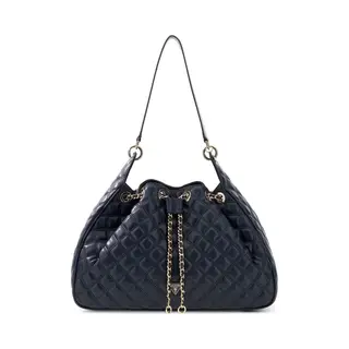 Guess, Damen, Handtasche, Juliet Hobo, Blau