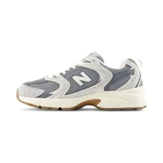 New Balance Sporty Slip-On Sneakers With Laces Wo - Grey