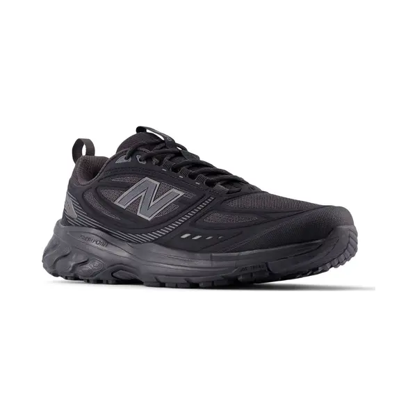 New Balance For Man. M410V9_RU Shoes Fresh Foam 410v9 Black (44.5), Flat, Laces, Sport, Outdoor, Multisport thumbnail