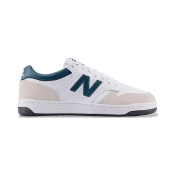 New Balance Unisex. U480LV1_LI Leather Sneakers 480 L White (37.5), Flat, Laces, Casual thumbnail