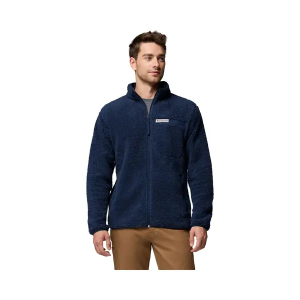Columbia Men's Rugged Ridge High Pile Full Zip - Collegiate Navy / Medium thumbnail