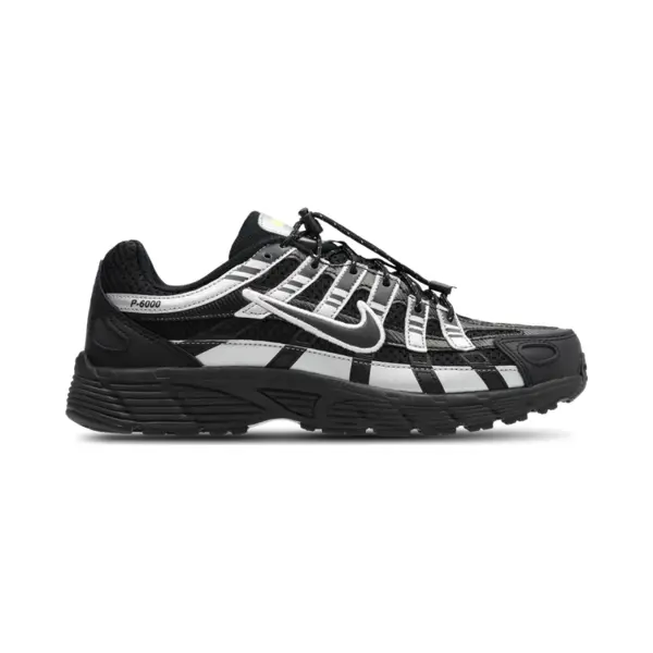 Nike Sportswear Sneakers 'P-6000' Neongroen / Zwart / Zilver thumbnail