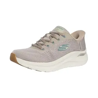 Skechers Hands-Free Slip-ins Arch Fit 2.0 Lestur Sneakers Voor Heren, Taupe/Blauw, 47.5 Eu