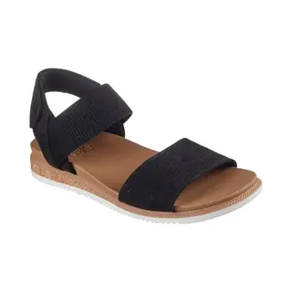 Skechers Desert Kiss Sandales Plates Look Bas Pour Femme, Noir, Pointure 40