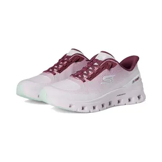Skechers Women's Arch Fit Glide-Step Pro Sneaker, Lavender Mesh/Burgandy Trim, 5 Uk