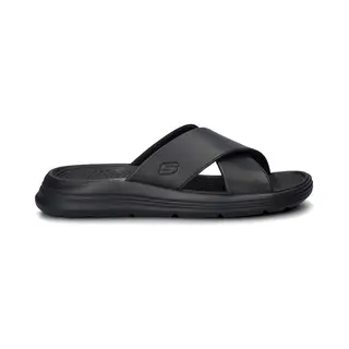 Skechers Sargo-Denal Heren Slippers - Zwart