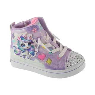 Skechers, Meisjes, Sneakers, Twi-Lites 2.0 - Eenhoorn Glam Roze, Roze, (26)