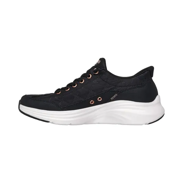 Skechers Contour Foam Bkrg Black Rose Gold Womens Trainers 150413 In A Plain Man-made In Size 7 thumbnail