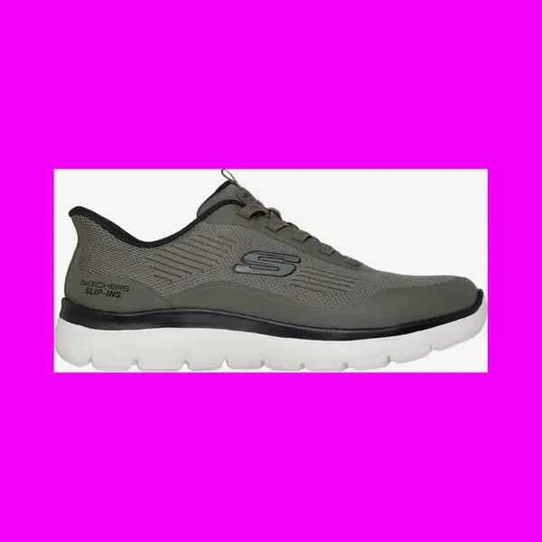 Skechers Summits Leyter Slip-Ins Schuhe Schilfgrün - 44 thumbnail