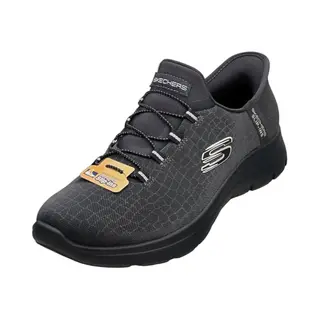 Skechers Summits Classy Night Espadrilles Voor Dames, Dark Navy Mesh / Silver Trim, 39 Eu