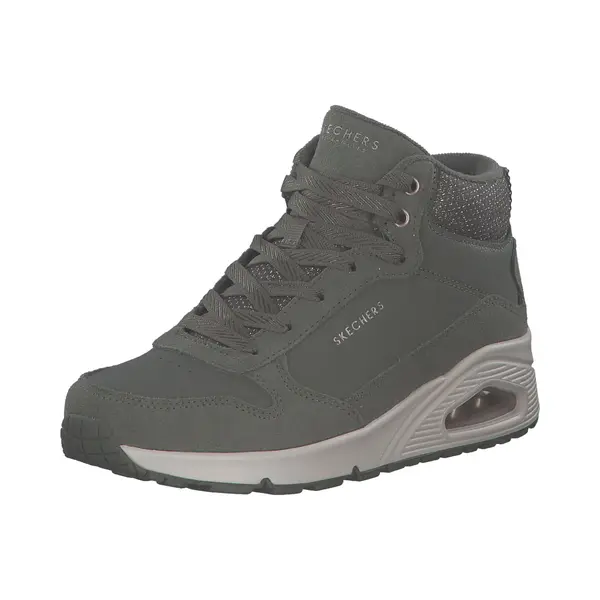 Skechers 177181 Olv Veterlaarzen Voor Dames, Leer, Synthetisch, Groen, Groen, 41 Eu thumbnail