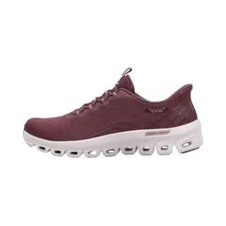 Skechers Glide-Step Elevate Amaze Textiel Damessneakers Bordeaux, Donker Rood, 39 Eu