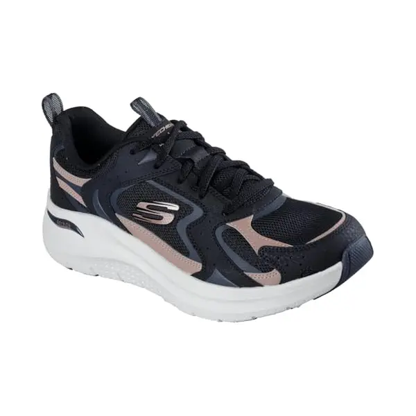 Skechers Arch Fit 2.0 Vintage Luxe Sneakers Voor Dames, Zwart., 42 Eu thumbnail