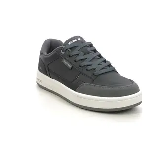 Skechers League Imperion Bkgy Black Grey Mens Fashion Shoes 254073 In A Plain Leather And Textile In Size 12