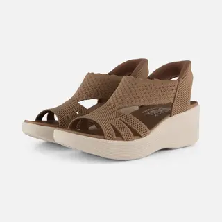 Skechers Parallel Lite - Summer Invite Dames Sandalen - Mokka