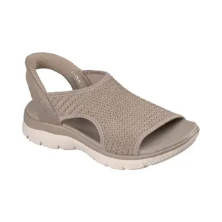 Skechers Summits Damessandalen Sweetly Evolved Espadrilles, Taupe Knit, 39 Eu